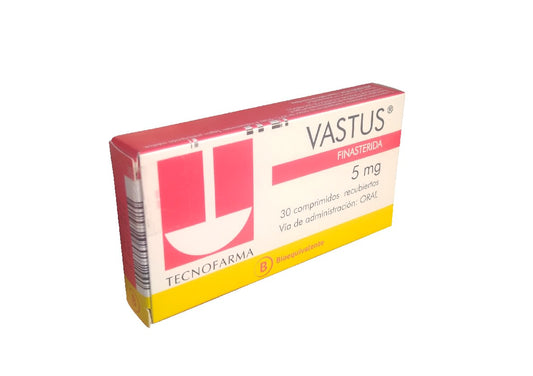 Vastus Comprimidos 5 mg x 30 (Finasteride)