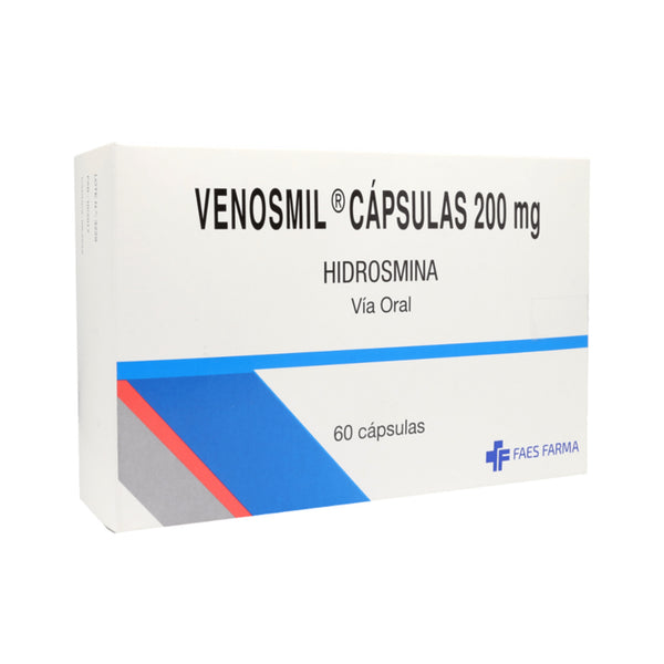 Venosmil Cápsulas 200 mg x 60 (Hidrosmina)