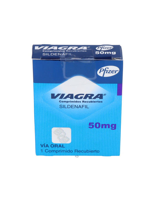 Viagra Comprimidos 50 mg x 1 (Sildenafil)