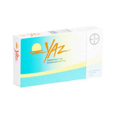Yaz Comprimidos x 28 (Drospirenona/Etinilestradiol)